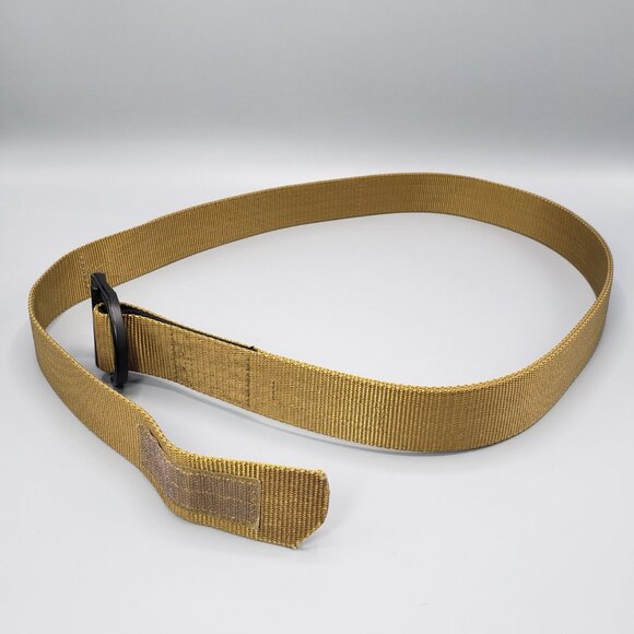 5.11 Tactical Trainer Belt 59409 Tan Nylon Men Size XL 40-42 Heavy Duty 1.5 inch - Picture 7 of 15